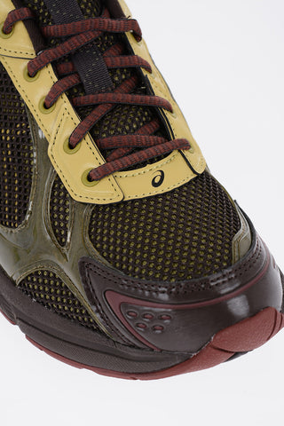 Perforated Fabric Low-Top Sneakers