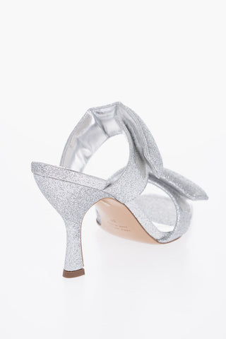 Glitter PERNI03 Sandals with Double Touch Strap Closure 10cm