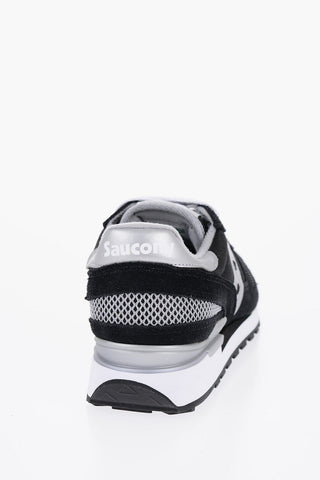 Sneakers Basse SHADOW in Camoscio e Nylon con Dettaglio Lurex