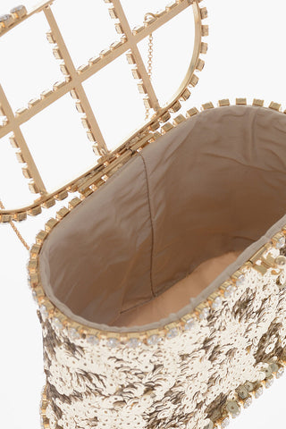 Borsa da Polso HOLLI BALLERINA In Paillettes con Gioielli