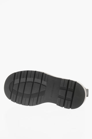 Leather THE TIRE Chelsea Boots With Chunky Sole