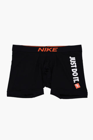 Elastische Boxershorts mit Logo am Bund