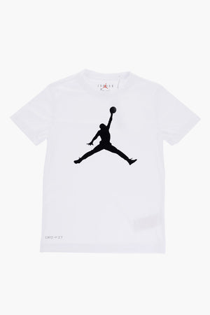 AIR JORDAN T-Shirt mit Rundhalsausschnitt und Maxi-Frontprint