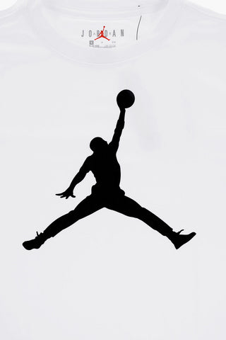 AIR JORDAN Crewneck T-Shirt with Maxi Front Print