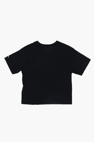 AIR JORDAN T-shirt Girocollo in Cotone con Stampa