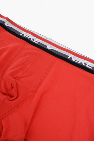 Set 3 Boxer in Cotone Stretch con Banda Elastica Logata
