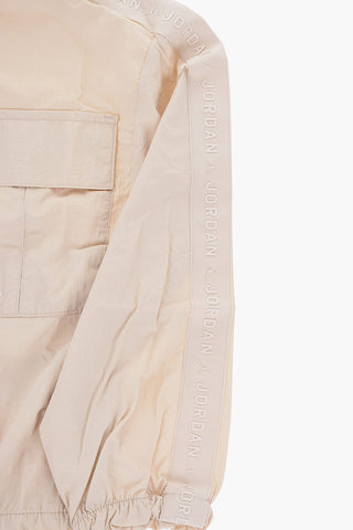 AIR JORDAN Windjacke aus Nylon mit seitlichen Logostreifen