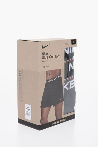 3er-Set elastische Boxershorts