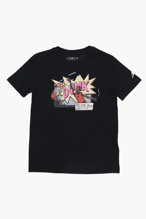AIR JORDAN Bedrucktes Rundhals-T-Shirt COMICS DUNK