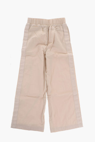 AIR JORDAN Nylon Pants with Logo Side Stripes