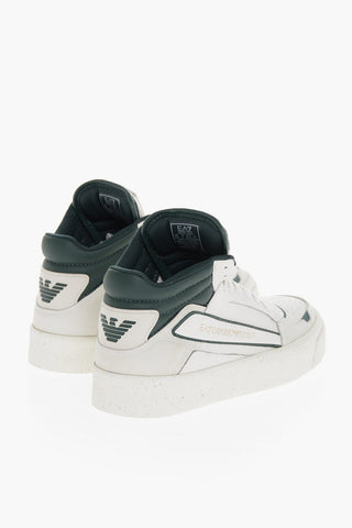 EA7 High-Top BASKET RETRO Sneakers