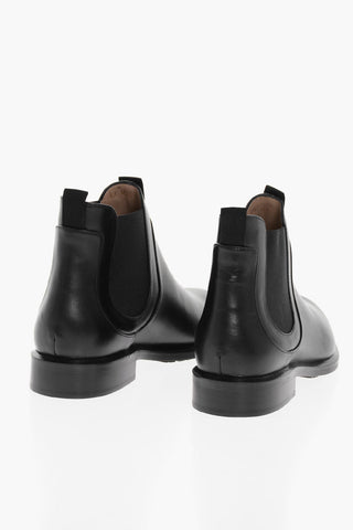 EMPORIO Chelsea Leather Boots