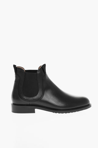 EMPORIO Chelsea Leather Boots