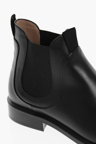 EMPORIO Chelsea Leather Boots