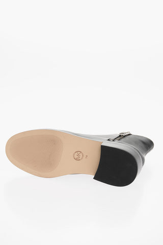 Stivali In Pelle Con Dettagli Zip