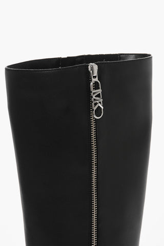 Stivali In Pelle Con Dettagli Zip