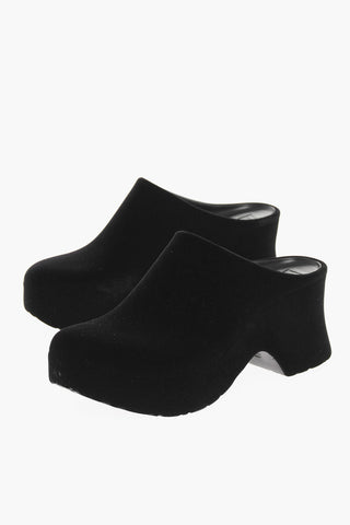 Mules Ultraleggeri in Velour 8cm