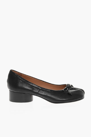 Leather Tabi Ballerinas 3 cm
