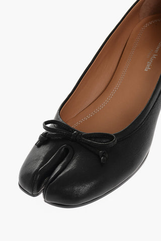 Leather Tabi Ballerinas 3 cm