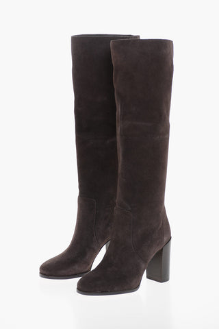 Suede LUELLA Boots Heel 9 cm
