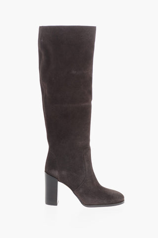 Suede LUELLA Boots Heel 9 cm
