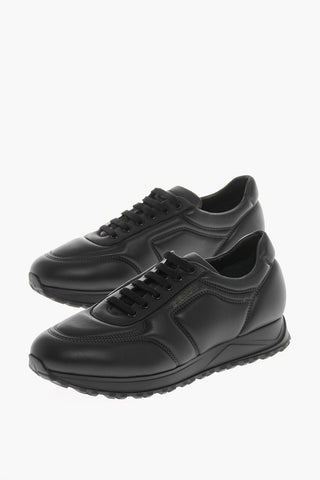 Padded Leather CLOUD KID Low-Top Sneakers