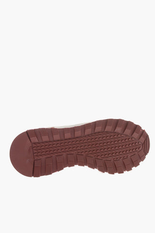Sneakers Slip On MOENA In Pelle Martellata