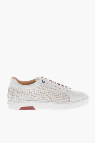 Sneakers Basse RAVENNA in Pelle Intrecciata