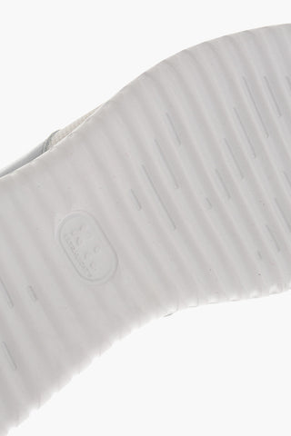 Technical Fabric and Leather BURANO Low Top Sneakers