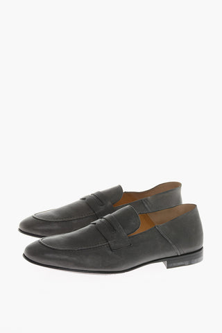Leather Penny Loafers