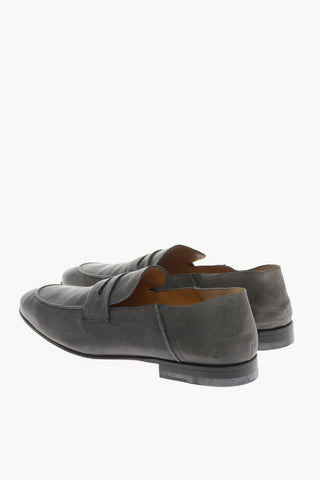 Leather Penny Loafers