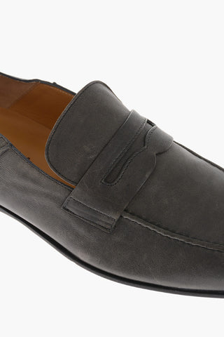 Leather Penny Loafers