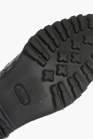 Crocodile Leather Brogue SPORT Derby Shoes