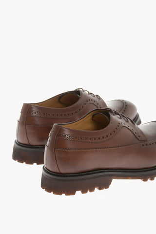 Leather BIELLA Derby Shoes