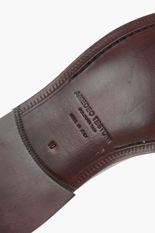 textured leather NUMANA Derby Shoes