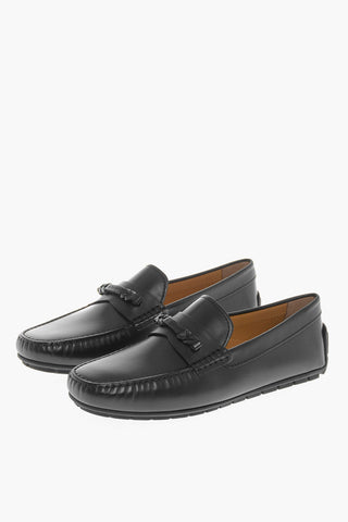 Leather DRIVER Bit Loafers