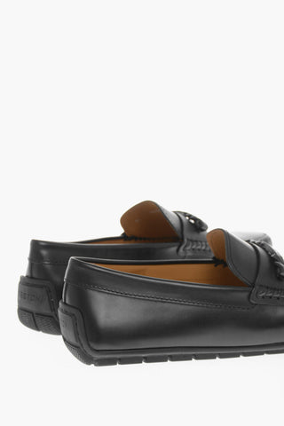 Leather DRIVER Bit Loafers