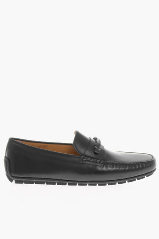 Leather DRIVER Bit Loafers