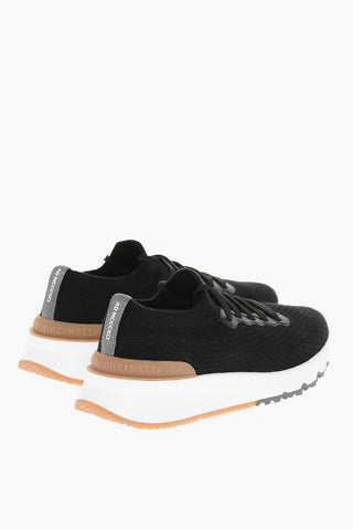 Knitted Low-Top Sneakers