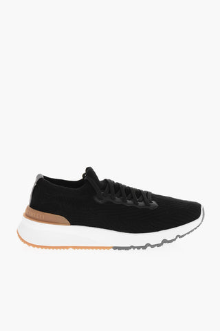 Knitted Low-Top Sneakers