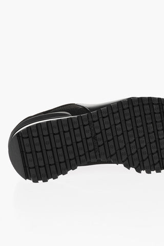 EMPORIO Sneakers Low-Top Con Dettagli in Suede