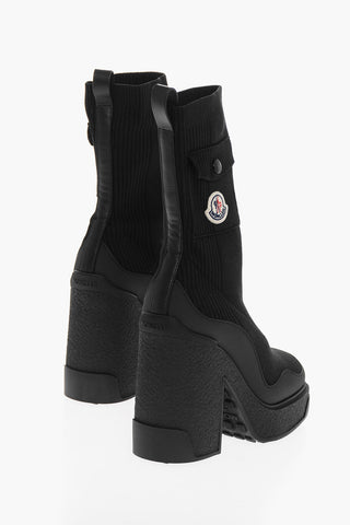 Sock SPLORA Booties With Tank Sole Heel 10.5 cm