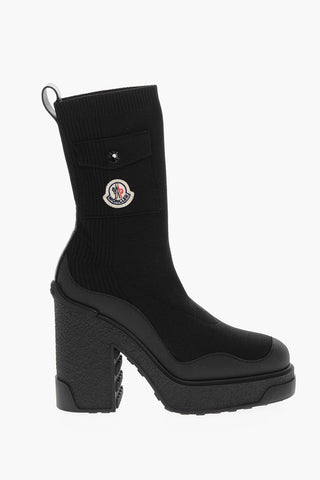 Sock SPLORA Booties With Tank Sole Heel 10.5 cm
