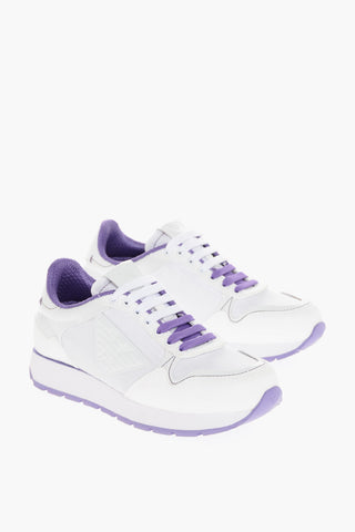 EMPORIO Low-Top Sneakers With Contrasting Bands