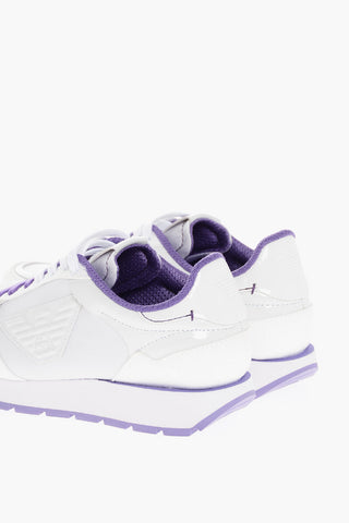 EMPORIO Low-Top Sneakers With Contrasting Bands