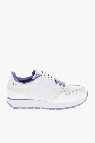 EMPORIO Low-Top Sneakers With Contrasting Bands