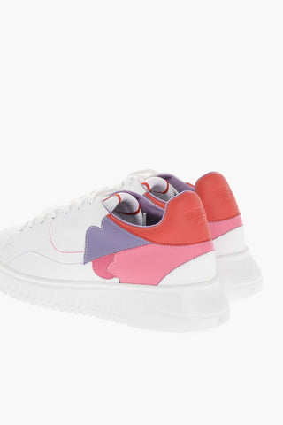 EMPORIO Low-Top Sneakers With Contrasting Details