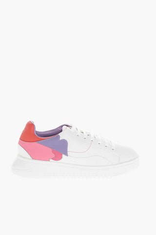 EMPORIO Low-Top Sneakers With Contrasting Details