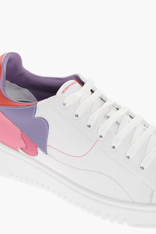 EMPORIO Low-Top Sneakers With Contrasting Details
