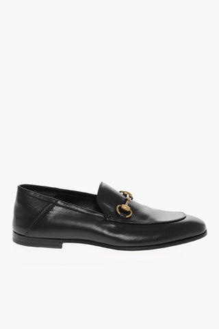 Leather Loafers With Iconic Horsebit